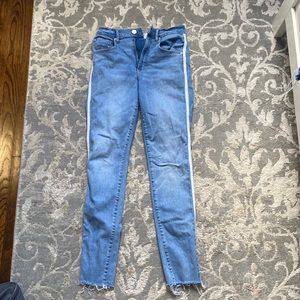 High rise jeans